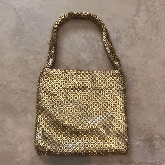 Gold Evening Bag - Picture 2 of 5